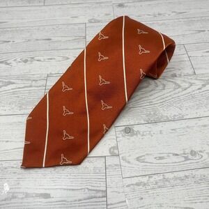 University of Texas Longhorns Orange Necktie Campus Classics Officially Licensed
